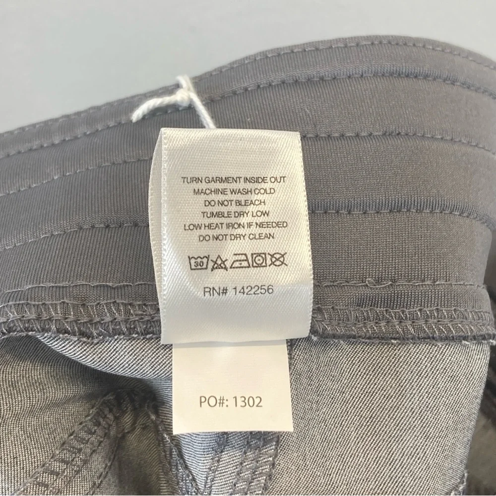 Figs Kanye Moto Scrub Pants Women’s S Graphite Gray Elastic Waist Pockets